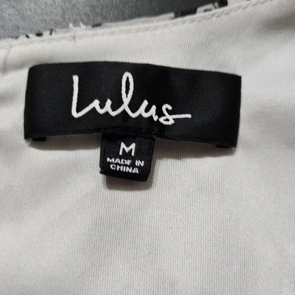 Lulu's White Floral Wrap Mini Dress with Long Bishop Sleeves - Picture 4 of 9